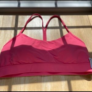 Flow Y Bra *Nulu in Guava Pink - Lululemon - NWT - Size 12
